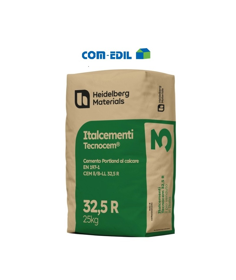 ITALCEMENTI Tecnocem cemento 32,5R sacco da 25kg