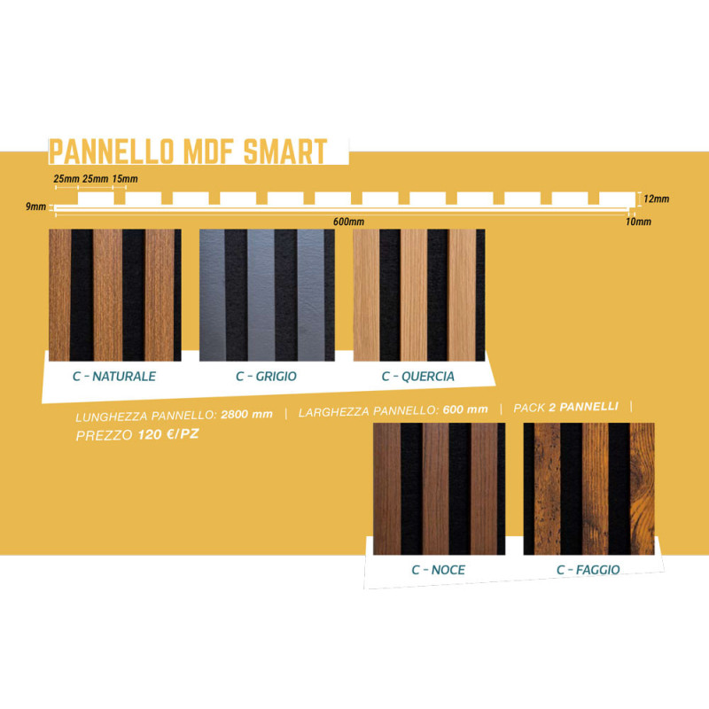 Pannello MDF smart