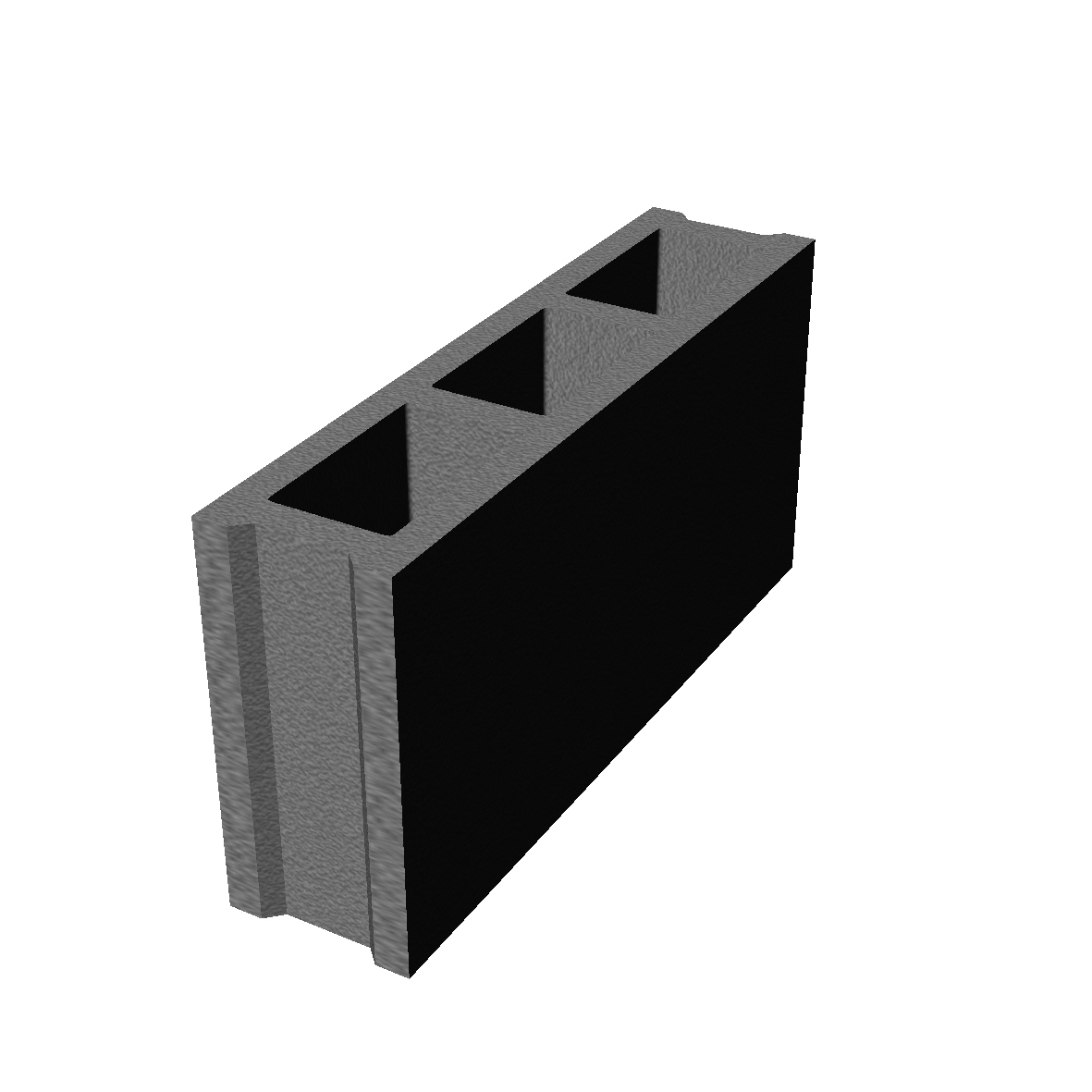 Blocco cemento 12x25x50