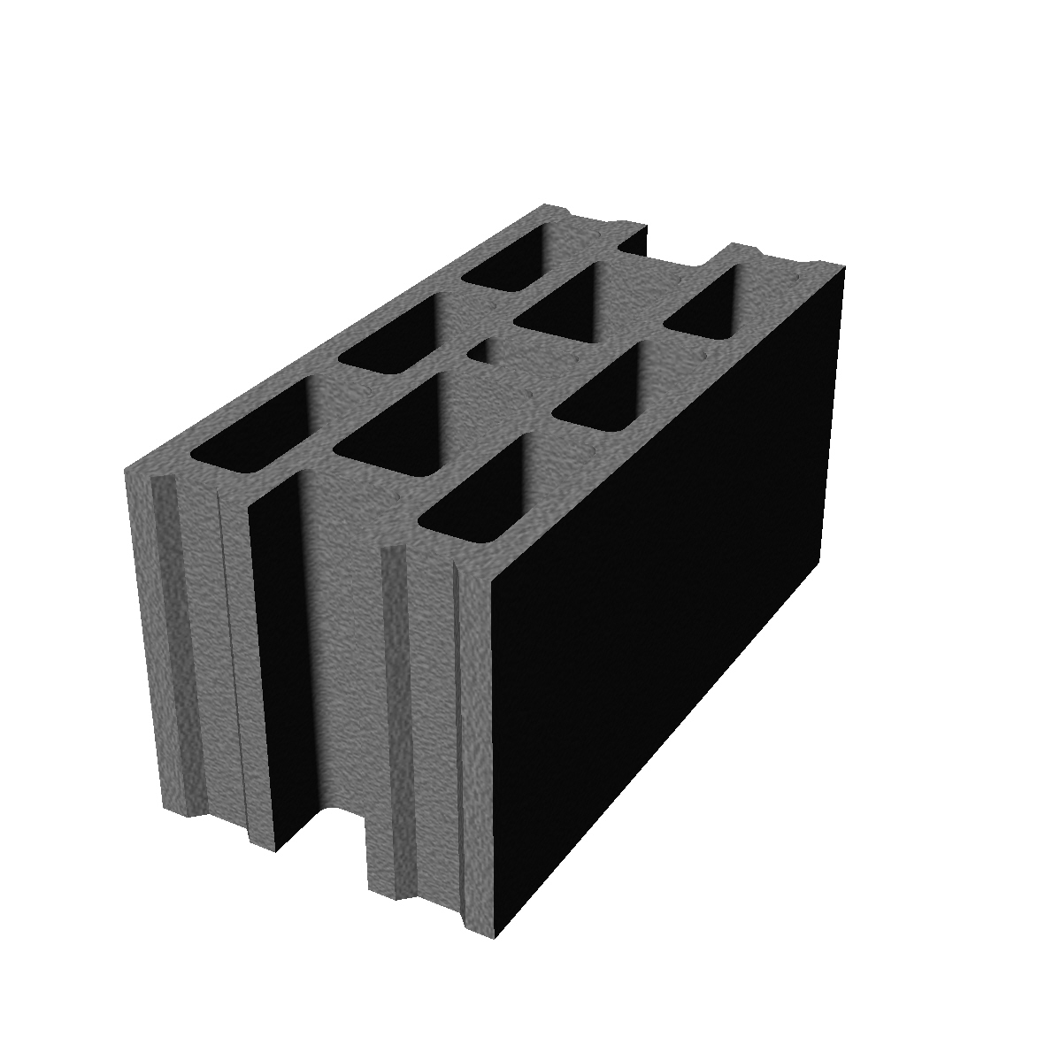 Blocco cemento 25x25x50