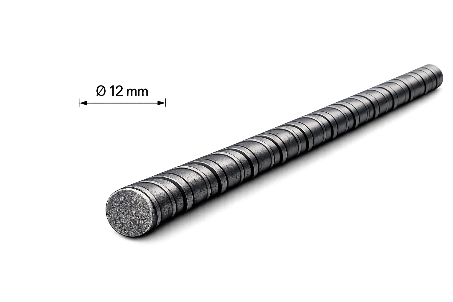 Verga ferro Ø 10 mm 6 m