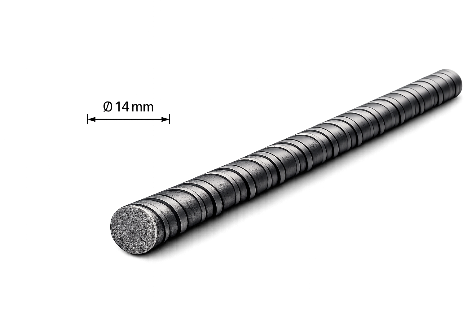 Verga ferro Ø 14 mm 6 m
